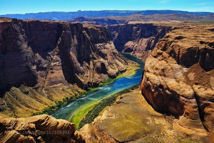 Каньон реки колорадо фото Scenery by jeffreyl Scenery, Beautiful landscapes, California sunset