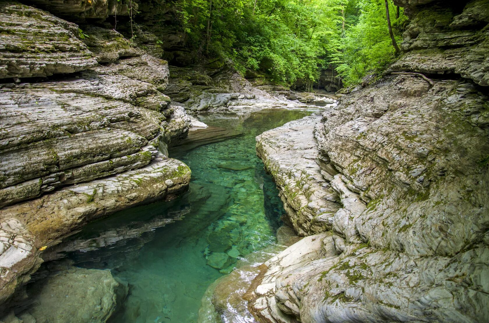 Каньон в пятигорске фото Голубой каньон ущелья Бешенки