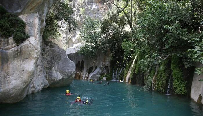 Каньон в турции кемер фото Bu kanyon ziyaretçilerini büyülüyor: Antalya'nın Kemer ilçesindeki tarihi Likya 
