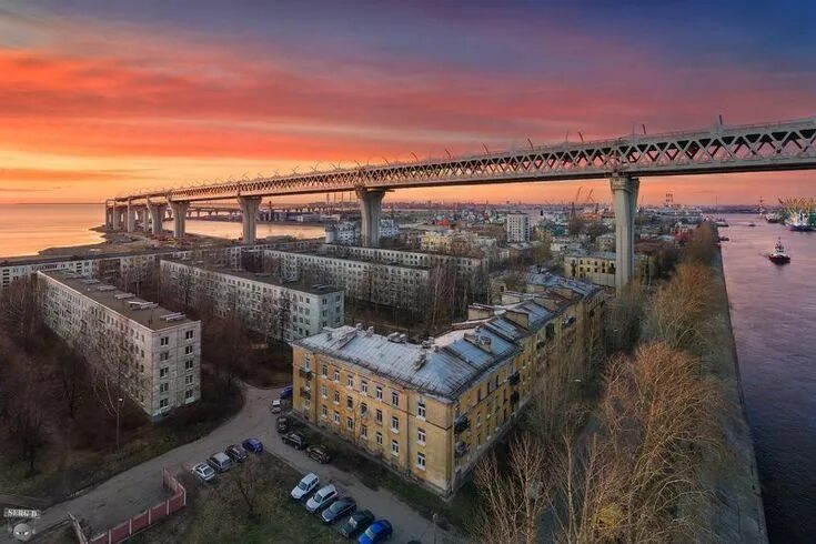 Канонерский остров фото Фотография фотографа Сергей Дегтярёв - Западный скоростной диаметр, Канонерский 