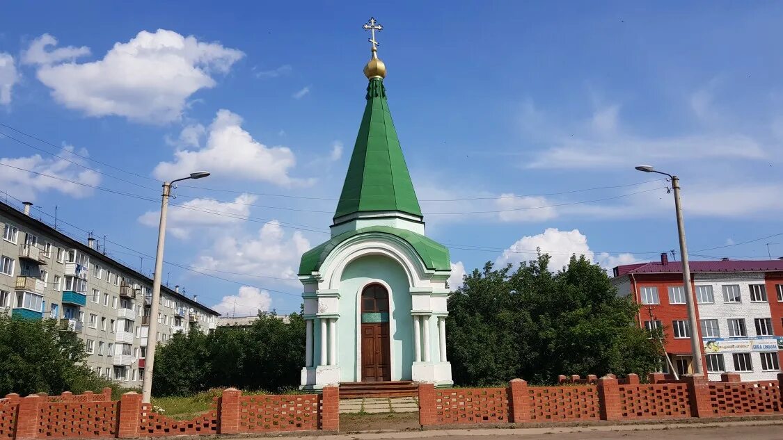 Канск достопримечательности фото Часовня Георгия Победоносца при Управлении внутренних дел, Канск (Канский район 