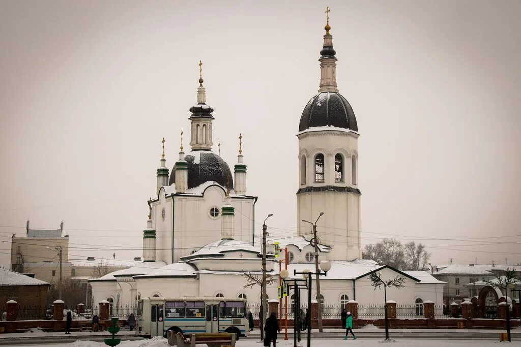 Канск достопримечательности фото Свято-Троицкий Собор в Канске / Holy Trinity Cathedral in . Flickr