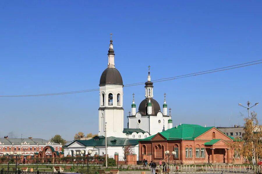 Канск достопримечательности фото Спасский собор в Канске в 2013 году