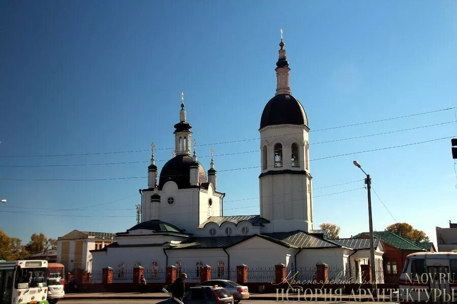 Канск достопримечательности фото Собор Спасский по ул.Московская, 68 в Канске.