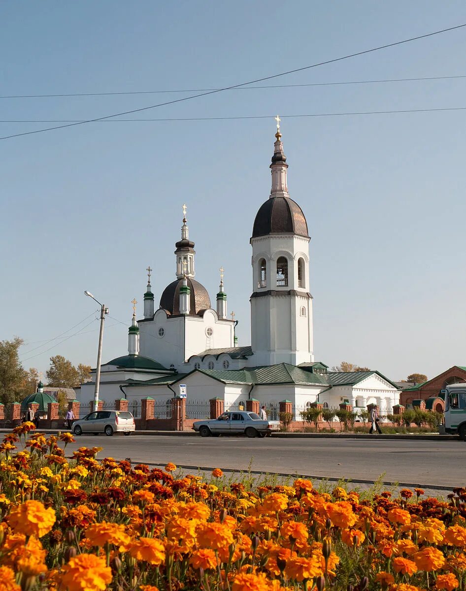 Канск достопримечательности фото Файл:Kansk Spassky sobor.jpg - Википедия
