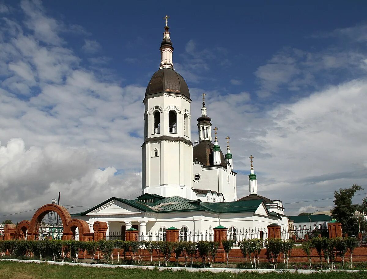 Канск достопримечательности фото Файл:Троицкий собор в г. Канске.jpg - Википедия