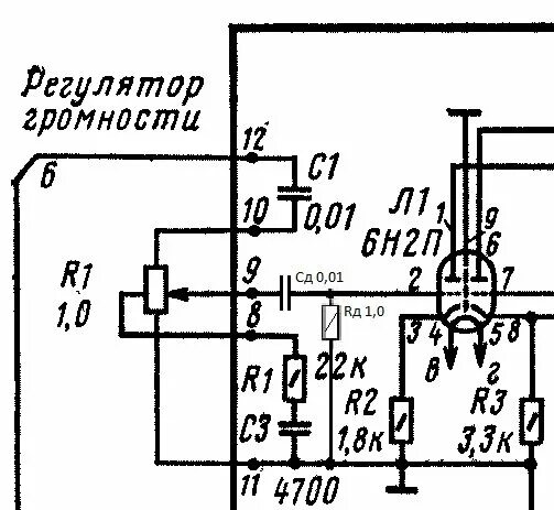 Кантата 204 схема принципиальная электрическая Кантата 204 резистор - Ламповая техника - Форум по радиоэлектронике