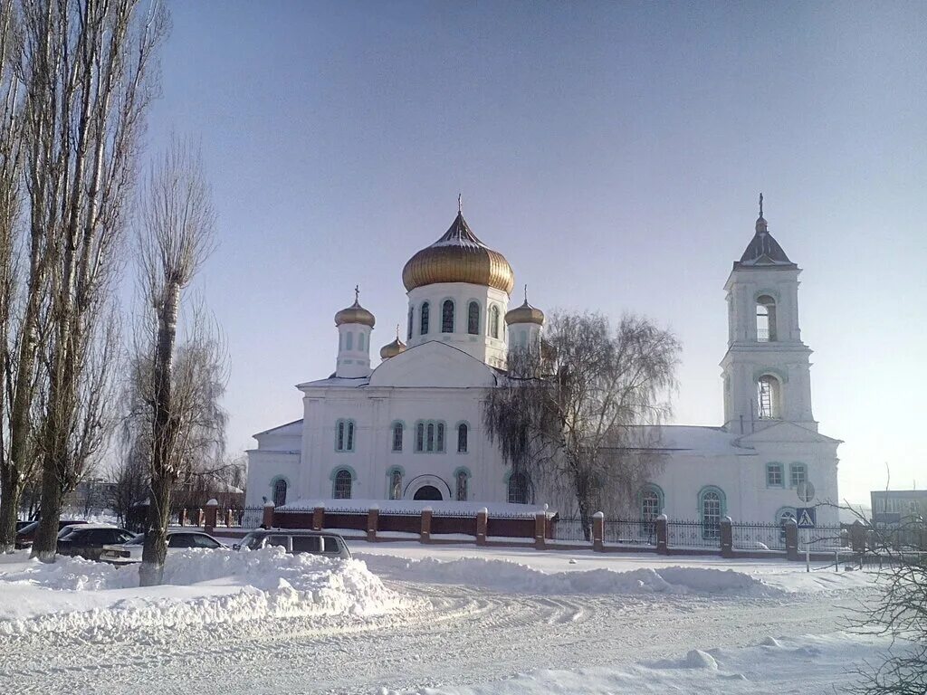 Кантемировка фото поселка Церковь Троицы Живоначальной, orthodox church, rabochiy posyolok Kantemirovka, u