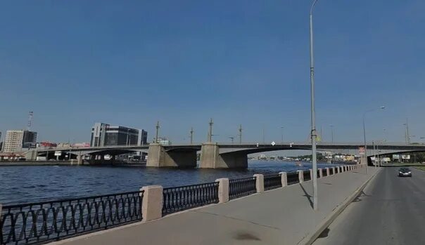 Кантемировский мост фото In the Vyborg district of St. Petersburg, the police establish the circumstances
