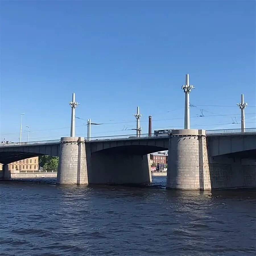 Кантемировский мост фото Мосты Санкт-Петербурга - Кантемировский мост. - Picture of Kantemirovskiy Bridge