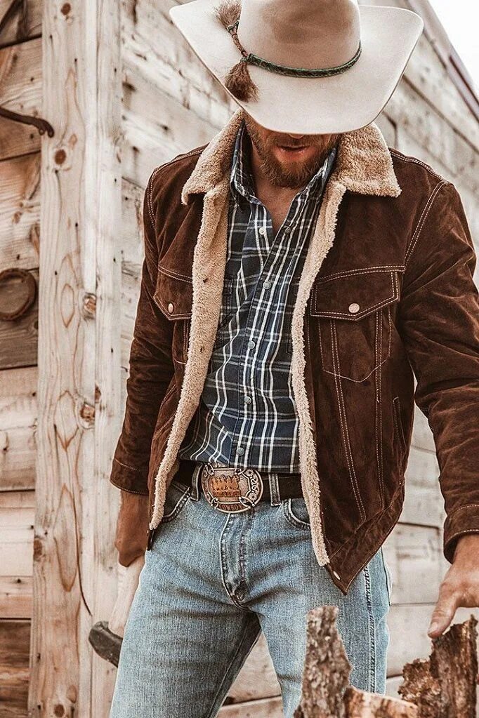 Кантри стиль в одежде мужской Western Look Country mens fashion, Cowboy outfit for men, Country outfits men