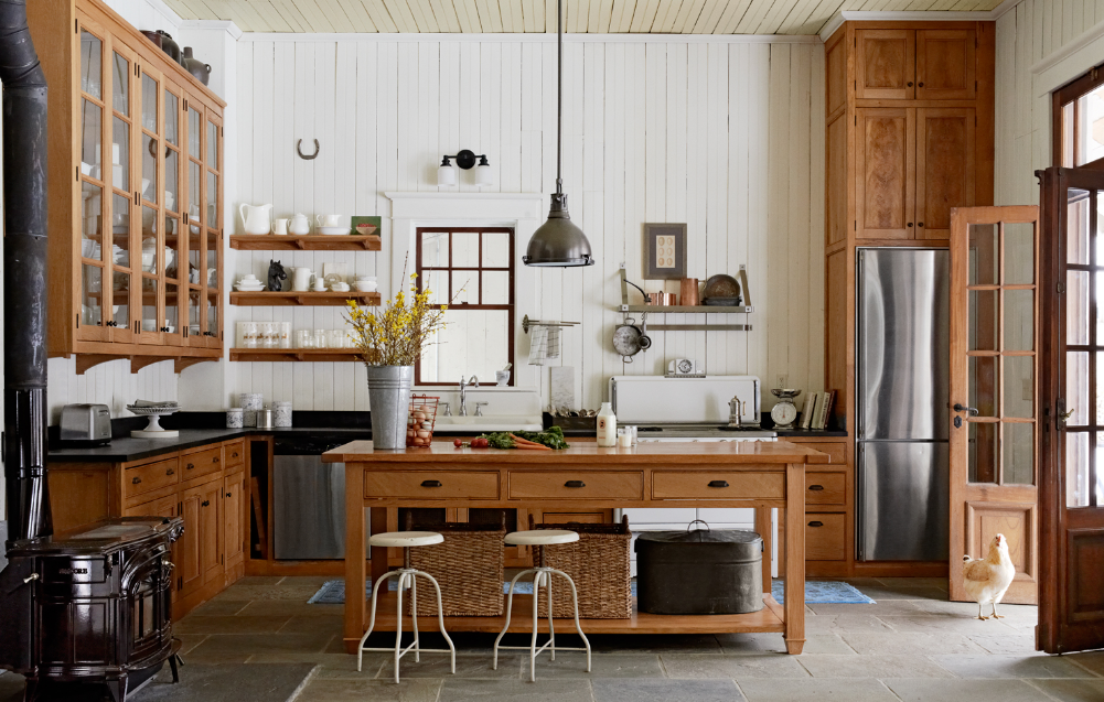 Кантри в интерьере кухни Pin by Charles Zedlewski on Sonoma Kitchen Country kitchen designs, Farmhouse ki