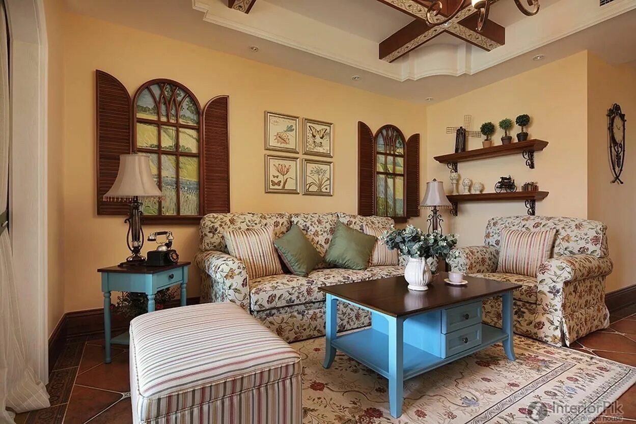 Кантри в интерьере квартиры гостиная The premium domain name craftandhomeideas.com is for sale! Country style living 