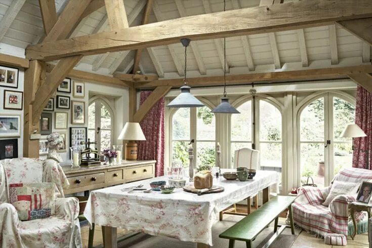 Кантри в интерьере загородного дома фото Загородный дом в Хэмпшире English country house, English cottage decor, English 
