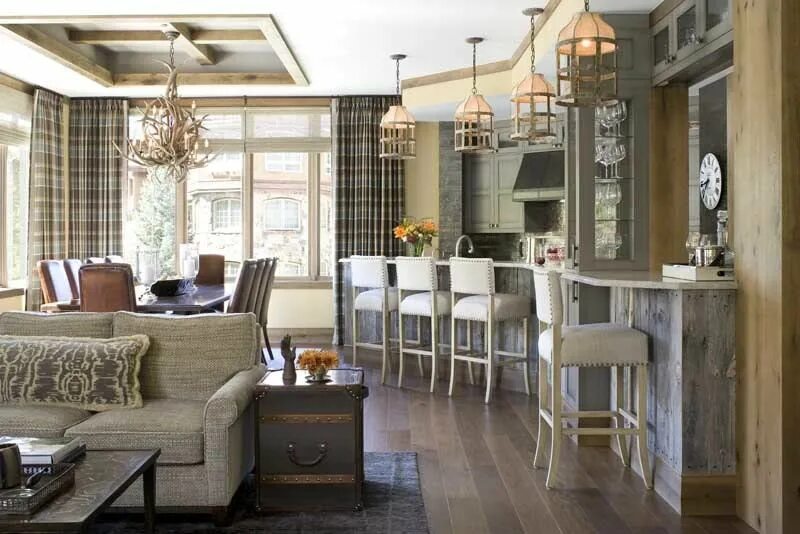 Кантри в современном интерьере Chairish The Art of Vintage. The Luxury of Home. Luxe dining room, Contemporary 