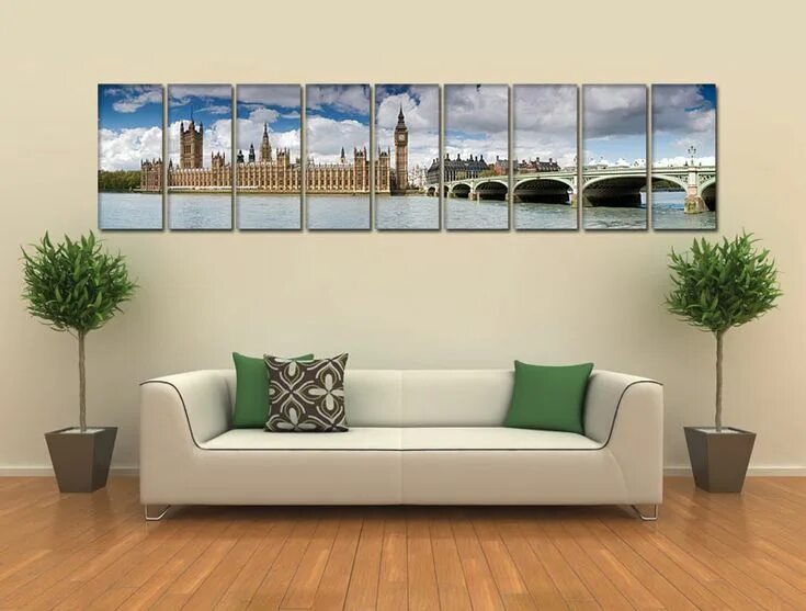 Канвас в интерьере фото Canvas print, London (from http://miraclecanvas.com) Canvas art wall decor, Cust