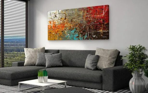 Канвас в интерьере фото office unusual space interiors bathroom modern grey display reception plaques un