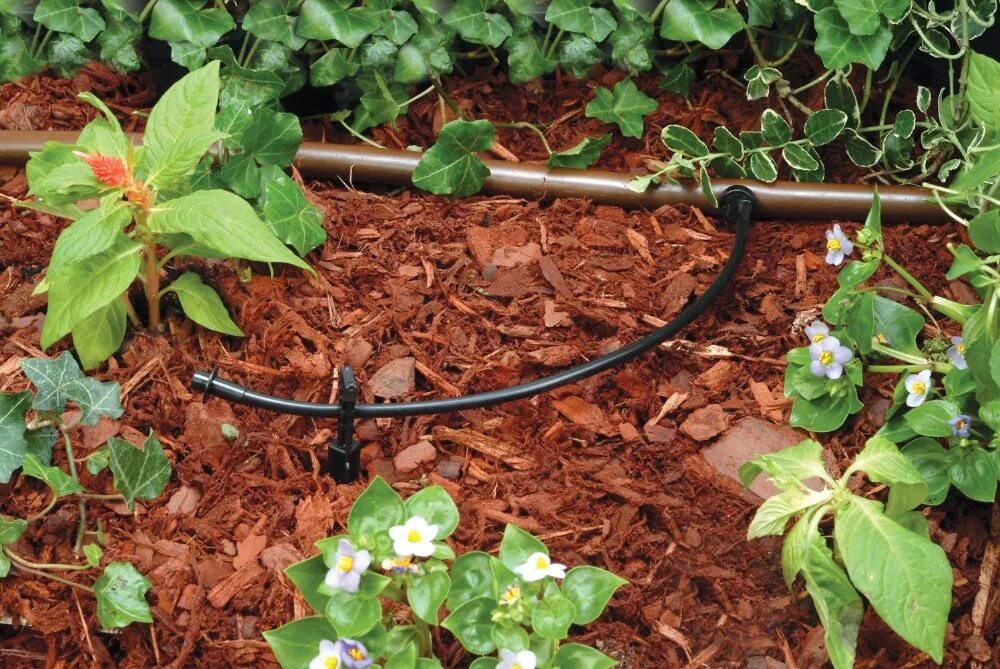 Капельная система фото 4/7mm PVC Blank Distribution Tubing Drip Irrigation Hose, DIY Micro Drip Irrigat