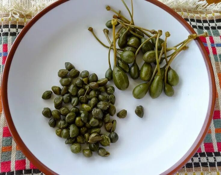 Каперсы что это такое фото Capers vs Caper Berries Caper berries, Berries recipes, Capers recipe