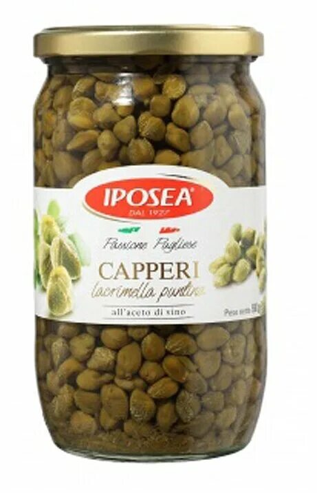 Каперсы что это такое фото цена Каперсы Iposea Пунтина Лакримелла в уксусе (690 гр.) - купить в интернет-магазин