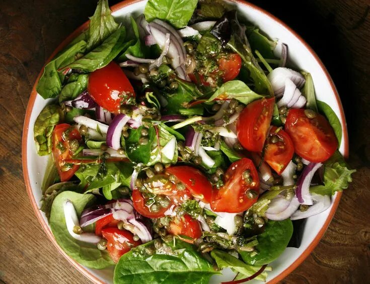 Каперсы салаты рецепты с фото Pin on Super Salads