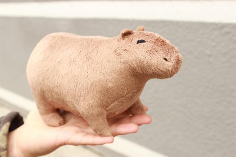 Капибара фото игрушка большая capybara soft toy Online Shopping
