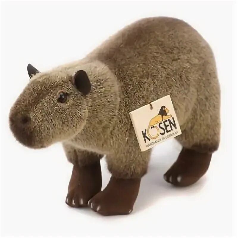 Капибара фото игрушка в одежках Capybara Baby 'Rodrigo' by Kosen / Kösen - collectable plush soft toy - 6540 eBa