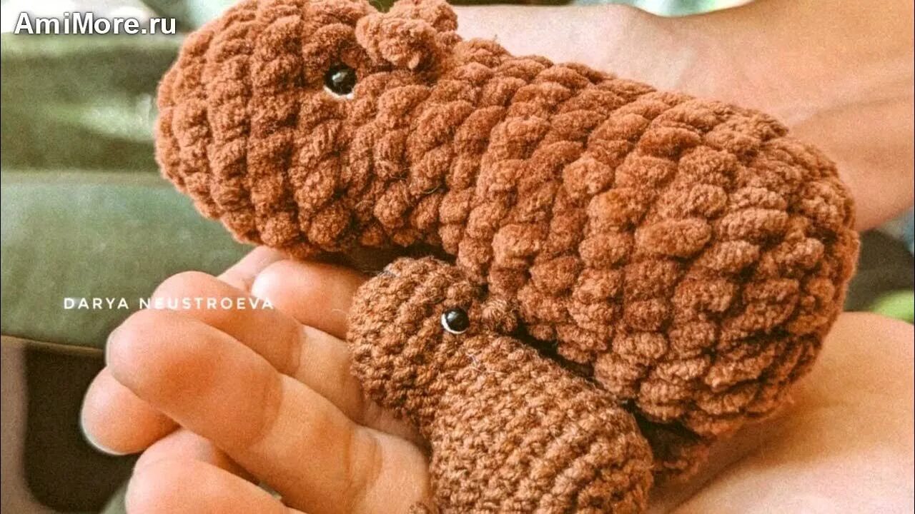 Капибара схема игрушки крючком Амигуруми: схема Капибара Игрушки вязаные крючком - Free crochet patterns. - You
