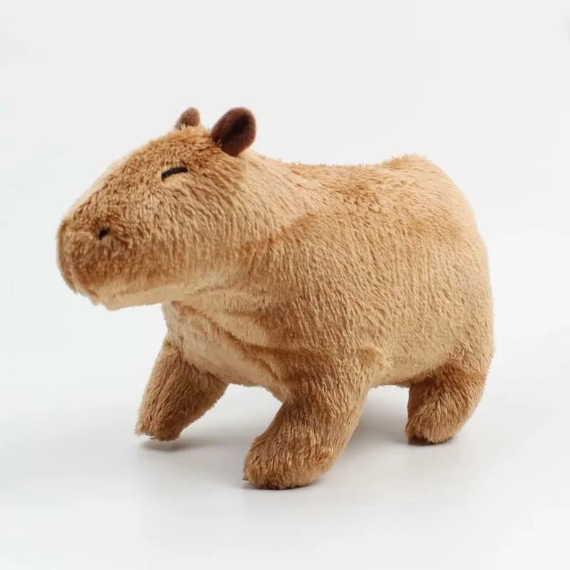 Капибара выкройка мягкая игрушка Mt Toys 18cm Simulation Capybara Plush Toy Fluffy Capybara Doll Soft Stuffed Ani
