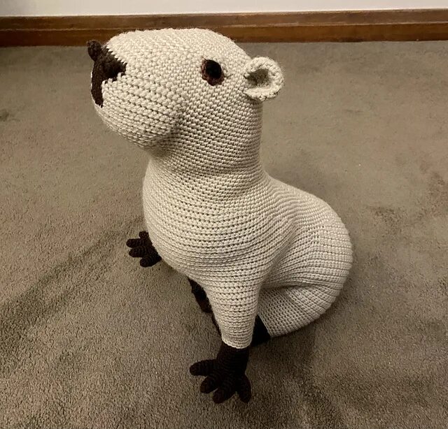 Капибару связать крючком схема и описание большую Ravelry: Capybara pattern by Edward Yong