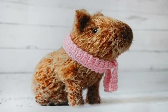 Капибару связать крючком схема и описание большую Pin on Best handmade 2
