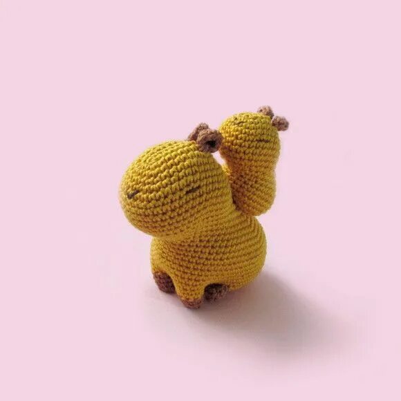 Капибару связать крючком схема и описание большую Receita de Amigurumi: Tarsila, a Capivara PDF Técnicas de crochê, Capivara, Dese
