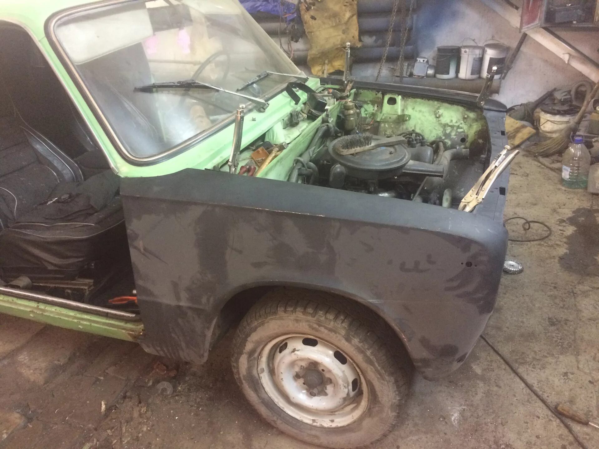 Капитальный ремонт ваз своими руками Кузовной ремонт ВАЗ 21011 - Lada 21011, 1,3 л, 1980 года кузовной ремонт DRIVE2