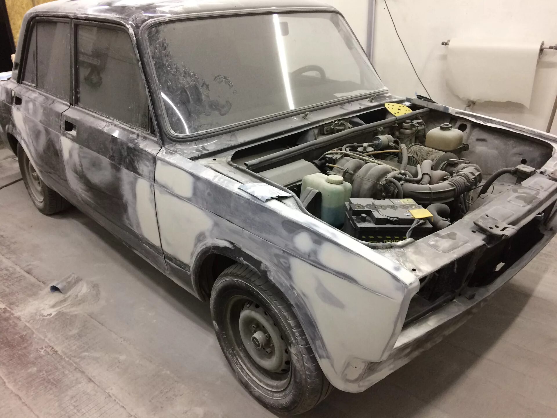 Капитальный ремонт ваз своими руками Покраска кузова и кузовной ремонт - Lada 210740, 1,6 л, 2012 года своими руками 