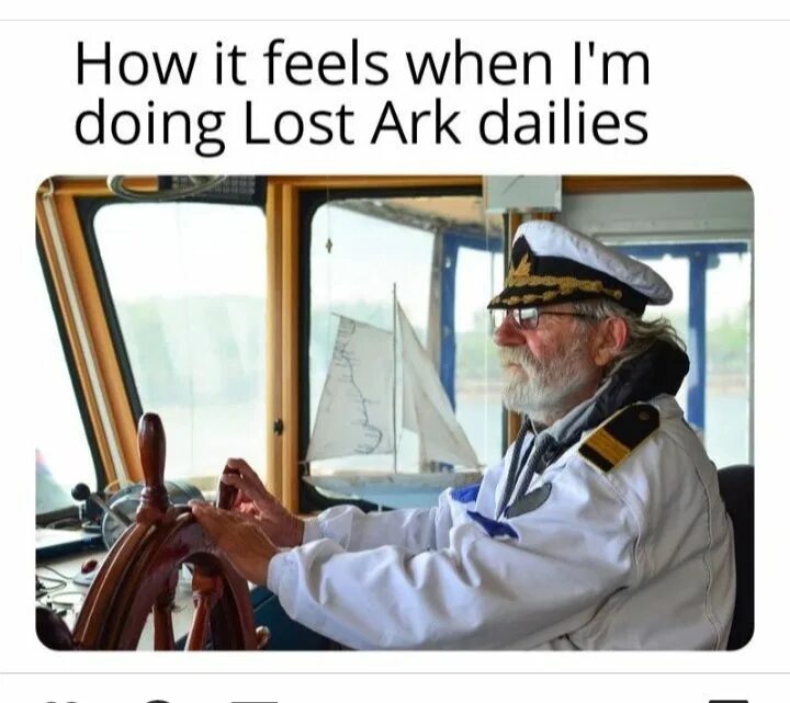 Капитан судна фото Lost Ark meme