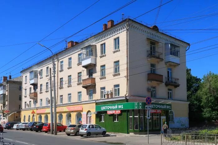 Капитолина октябрьская ул 4а фото Oktyabrskaya ulitsa, 49 - Oryol apartment building, 1959_construction