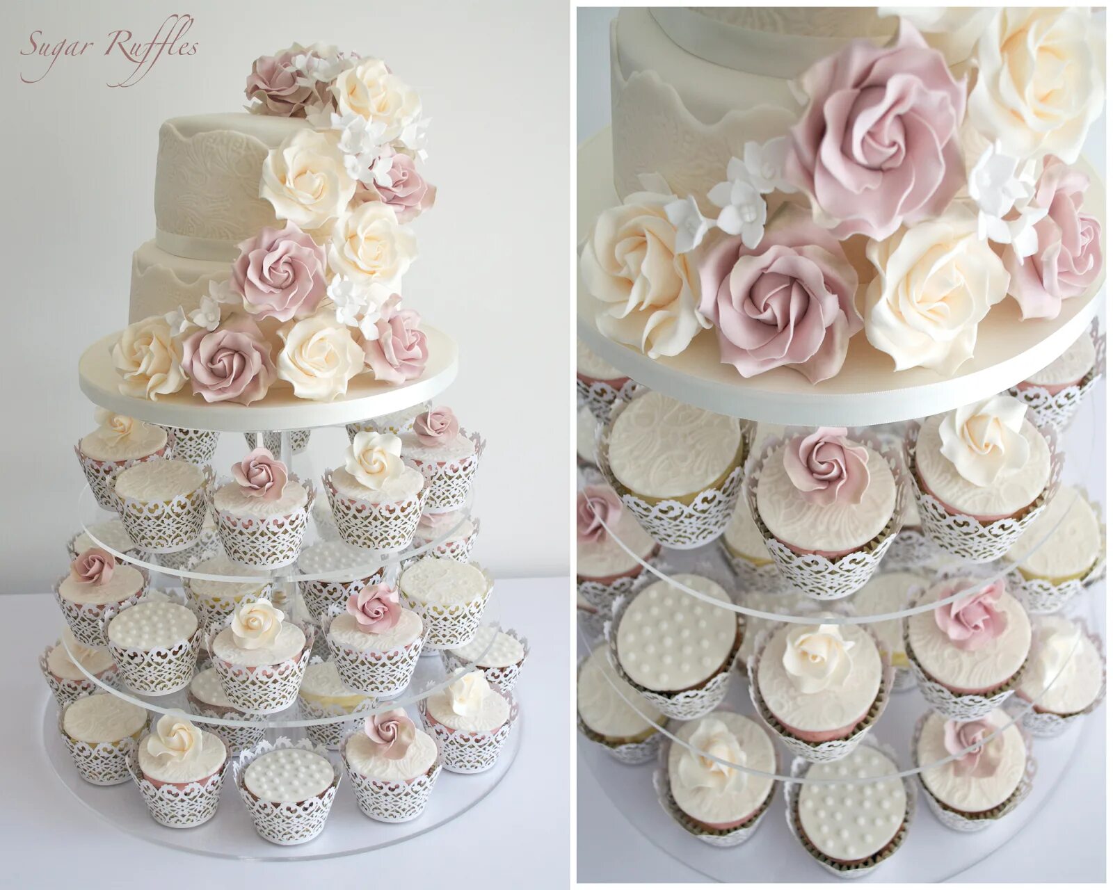 Капкейки на свадьбу фото Try a cup cake tower instead! Cupcake tower wedding, Yellow wedding cake, Weddin