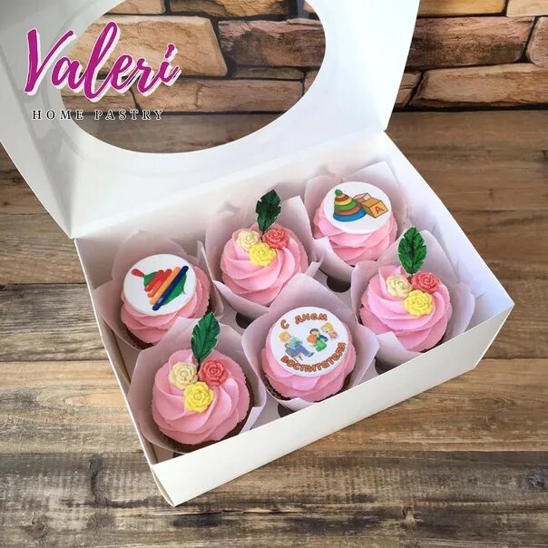 Капкейки с днем учителя фото Совсем скоро два замечательных праздника! Предлагаю порадовать любимых воспитате