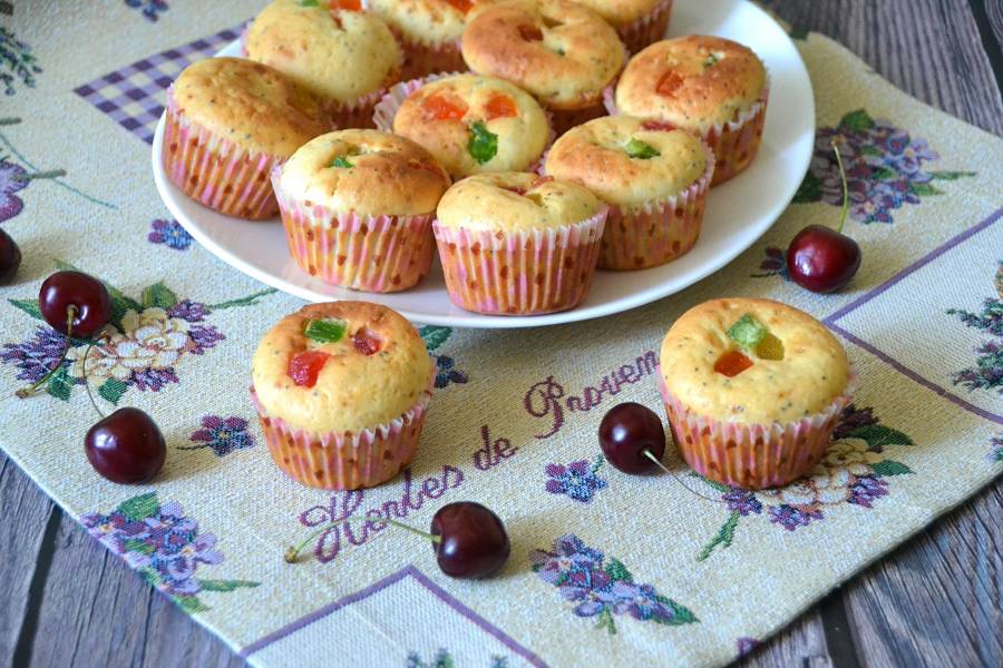 Капкейки с кефиром рецепт с фото Капкейки на кефире (2024)