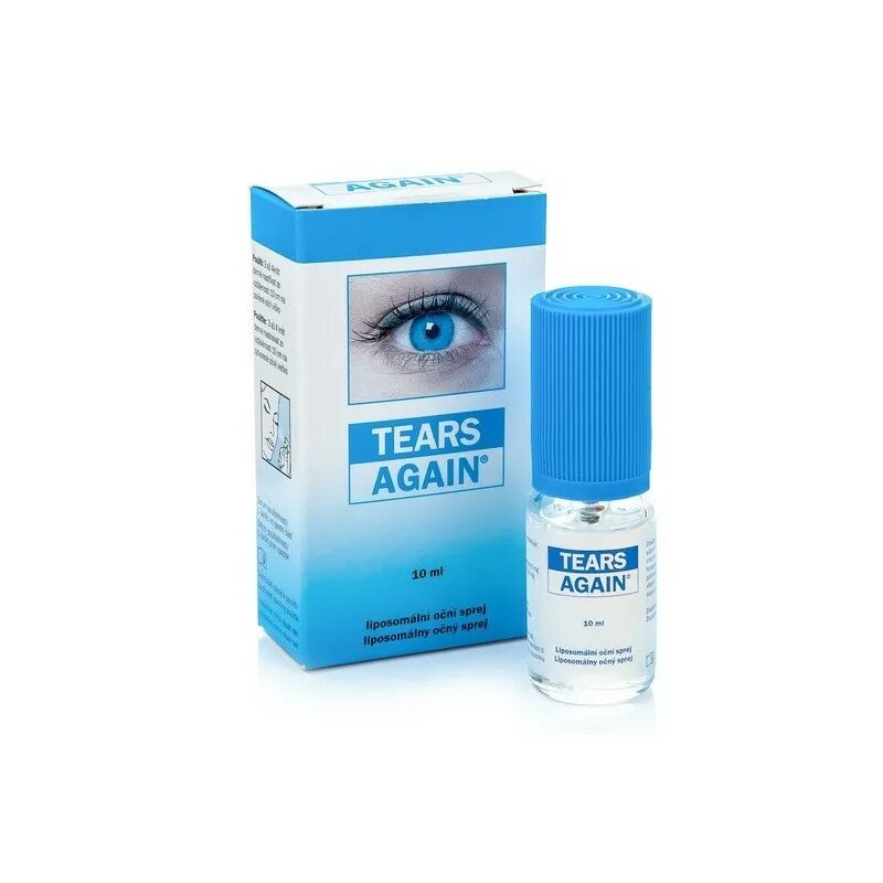 Капли для глаз фото Optima Tears Again 10 ml