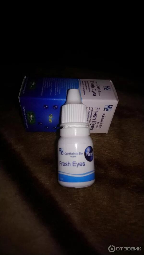 Капли для глаз фото Отзыв о Смазывающие и увлажняющие капли Ophthalmix Bio Fresh Eyes Отличное увлаж