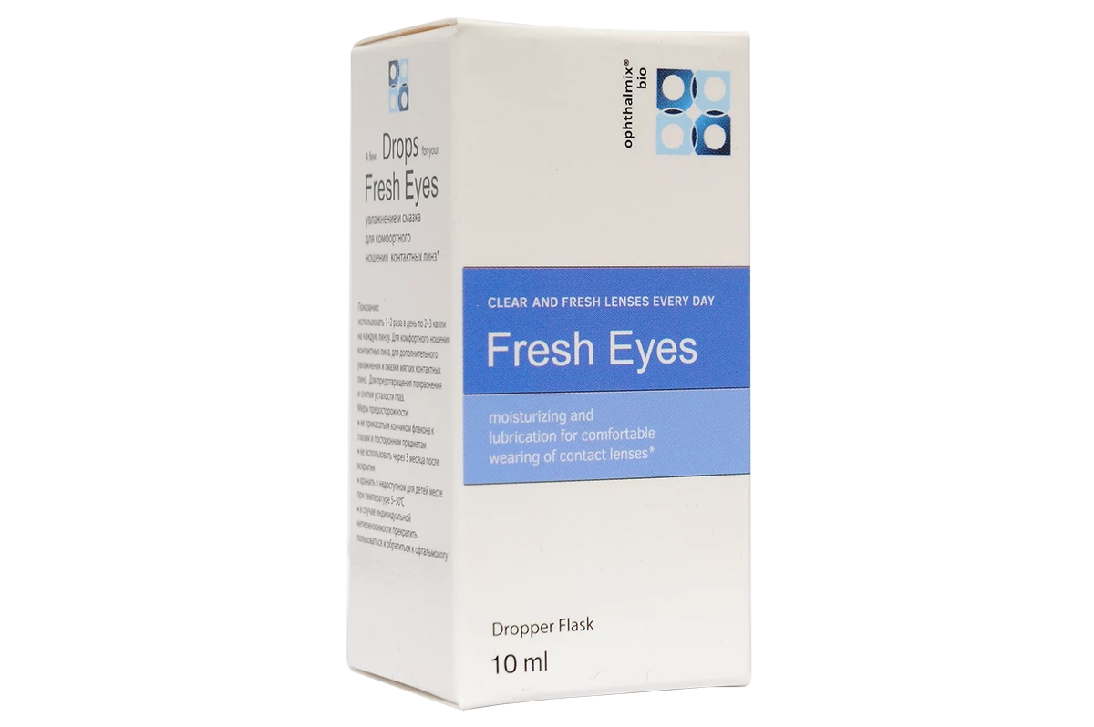 Капли для глаз фото Капли Ophthalmix Bio 10 мл. в Москве Купить контактные линзы в интернет-магазине
