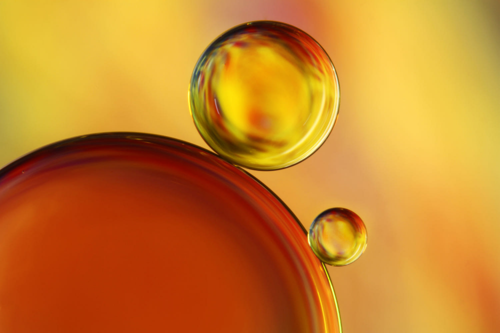 Капля масла фото Abstract Oil Drops / 500px Water abstract, Abstract oil, Black framed art