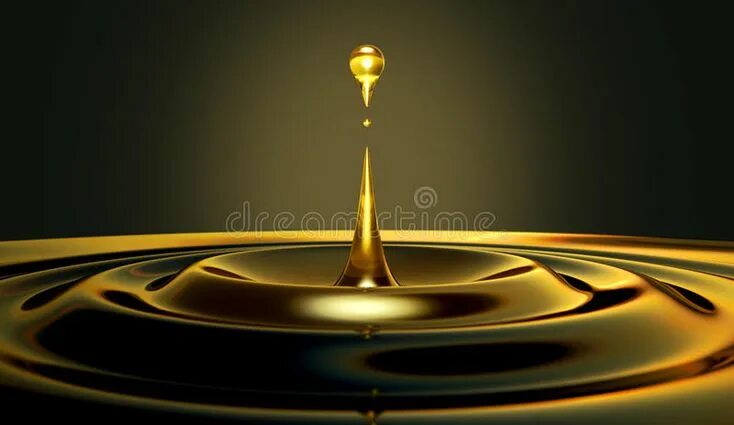 Капля масла на стекле фото Oil Droplet. An extreme close up of a drop of oil creating ripples on an isolate