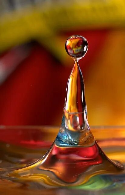 Капля масла на стекле фото 2nd waterdrop series #4 Water drops, Water photography, Water drop photography