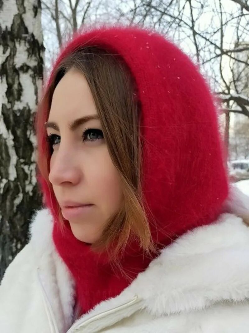 Капор из 90 х ангора фото Капор из ангоры - купить у поставщика ТеплУшка