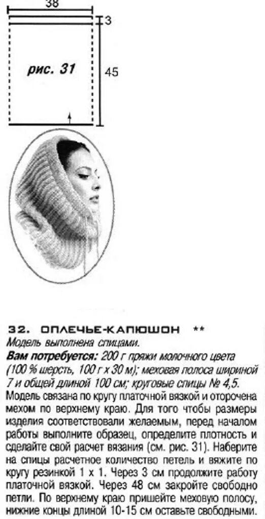 Капор спицами схема Вязать капор описания - найдено 89 картинок