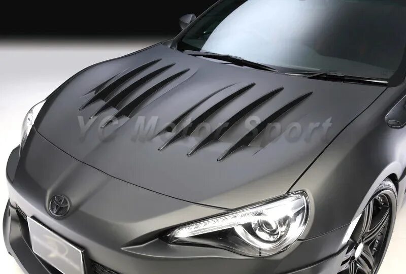 Капот автомобиля фото Автомобильные аксессуары FRP стекловолокно WA Sport Line Стиль Капот подходит дл