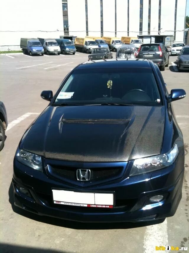 Капот хонда аккорд тюнинг Стеклопластиковый капот на Honda Accord CL7/9 Часть3. (Копия VIS Racing)"Kirson 
