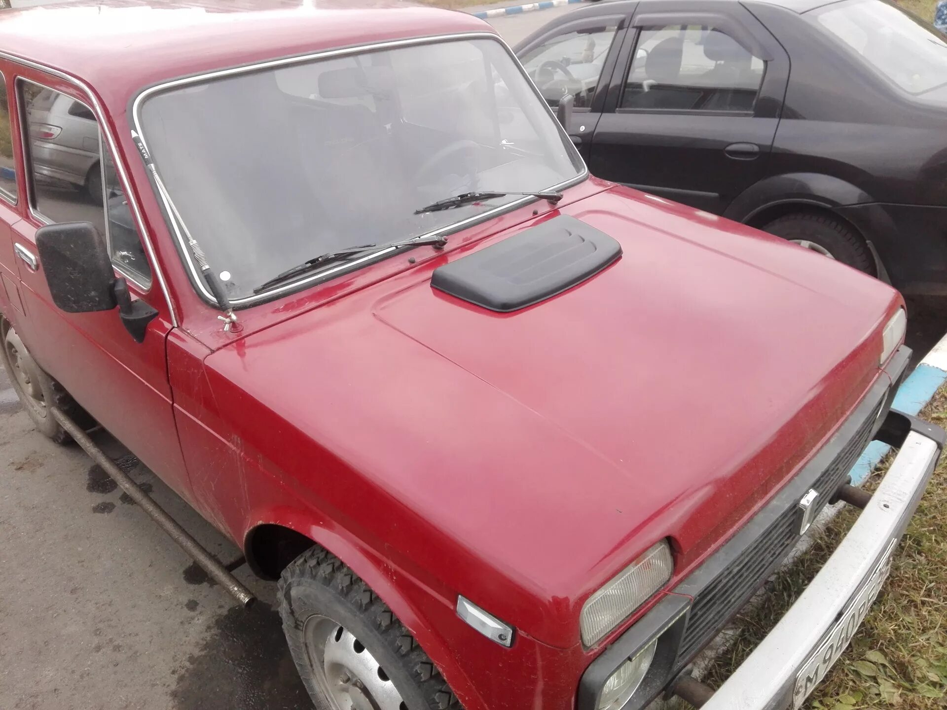 Капот нивы фото Воздухозаборник на капот. - Lada 4x4 3D, 1,7 л, 1993 года тюнинг DRIVE2